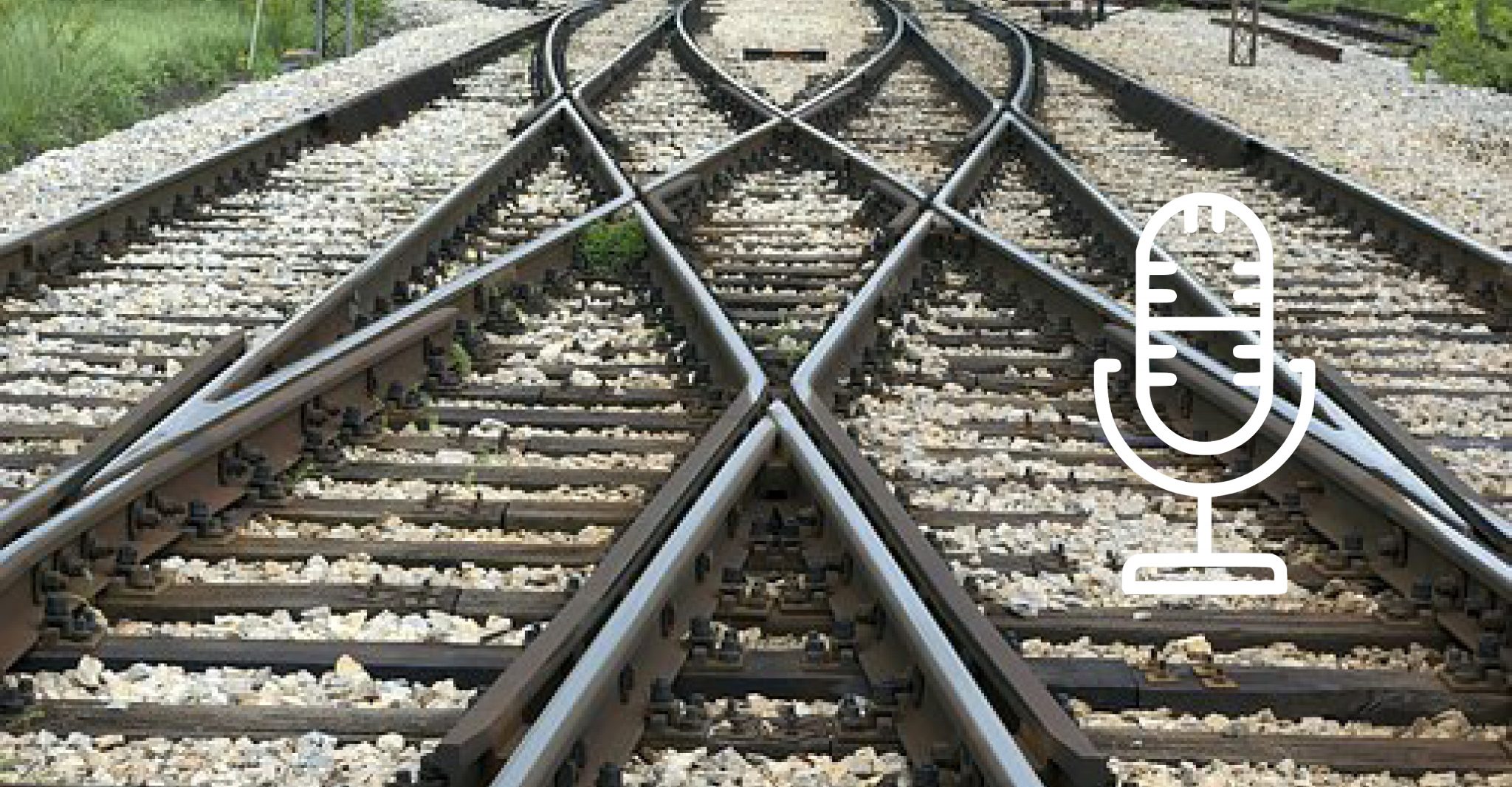 Bild på järnvägsspår