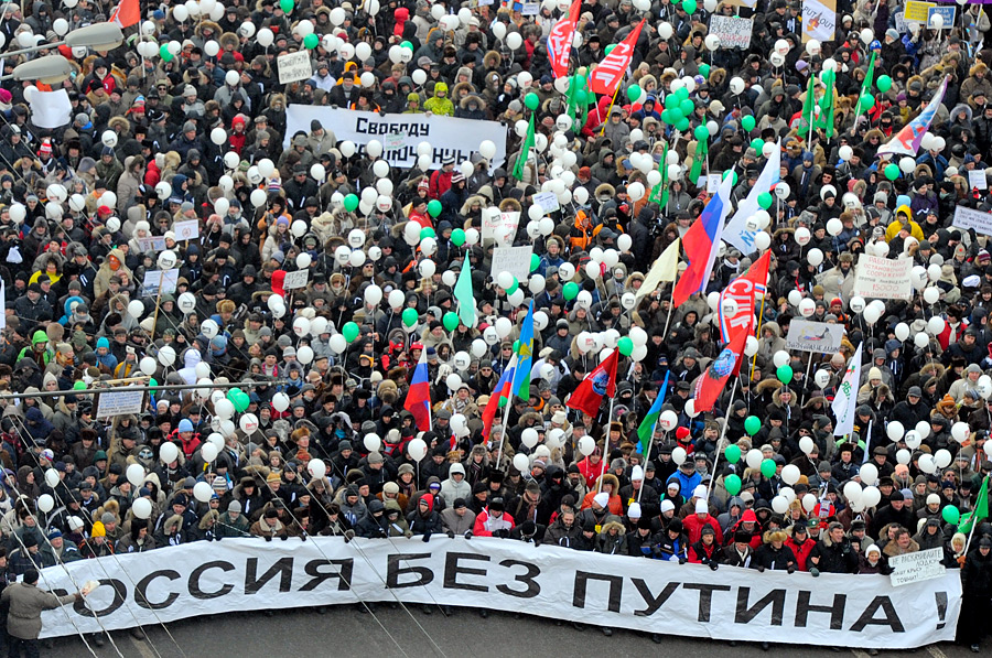 Demonstrationer i Moskva